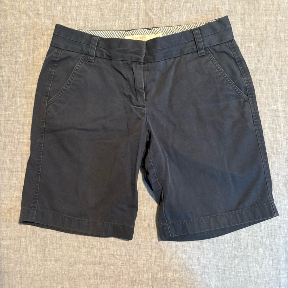J. Crew Navy Broken-In Chino Bermuda Shorts